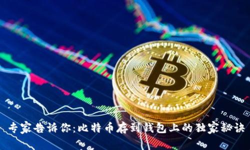 专家告诉你：比特币存到钱包上的独家秘诀