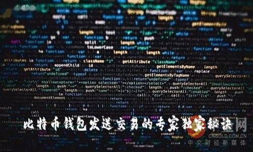 比特币钱包发送交易的专家独家秘诀